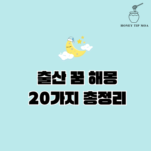 출산 꿈 해몽
