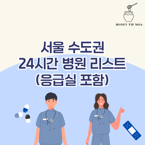 서울 수도권 24시간 병원