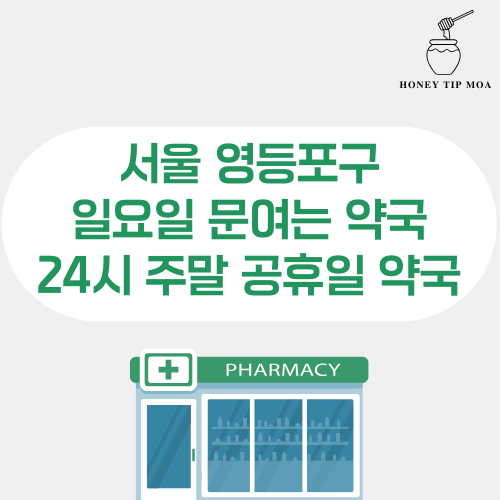서울 영등포구 일요일 문여는 약국