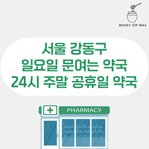 서울 강동구 일요일 문여는 약국