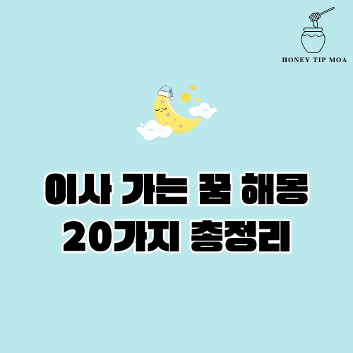 이사 가는 꿈